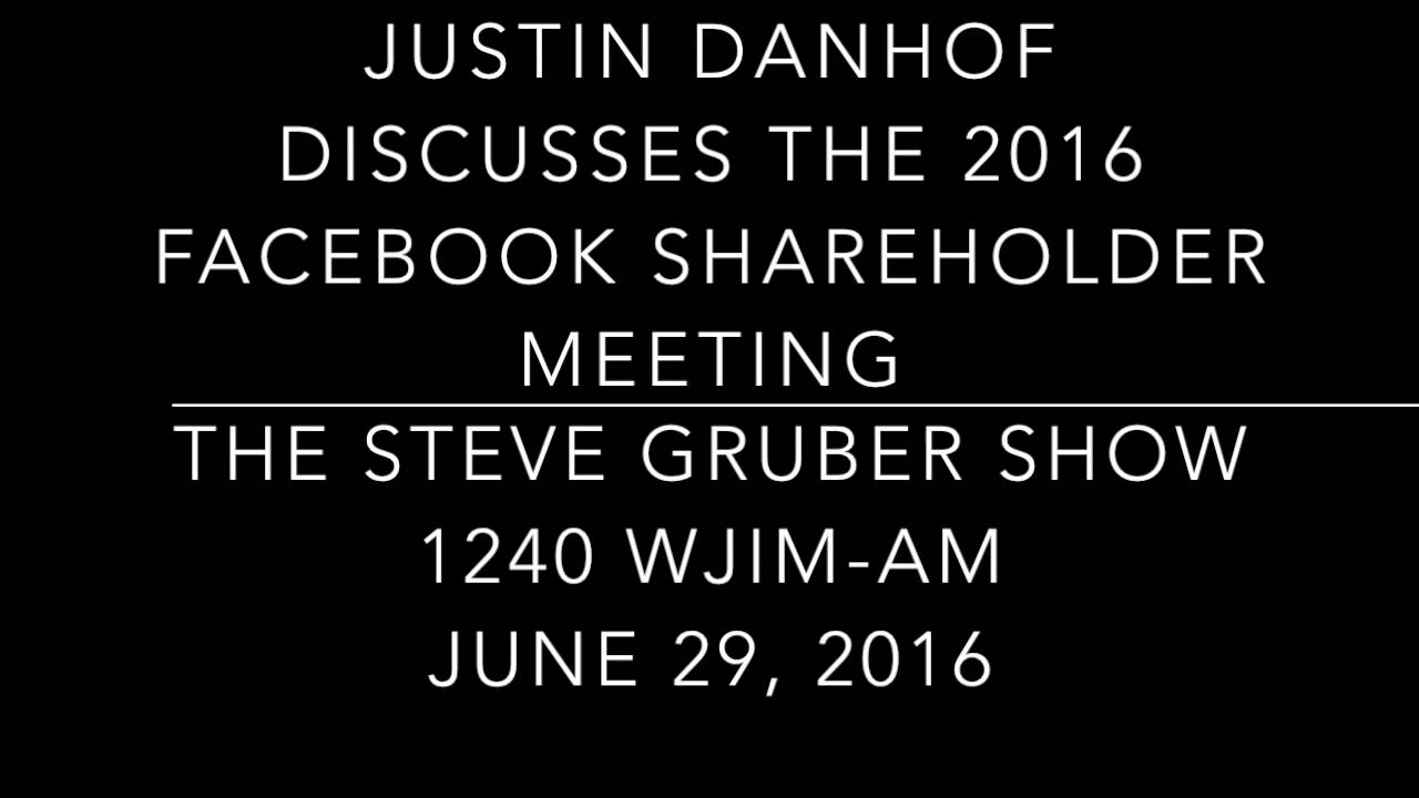 Justin Danhof Discusses Facebook and the Freedom of Speech