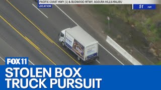 Police Chase Through West La