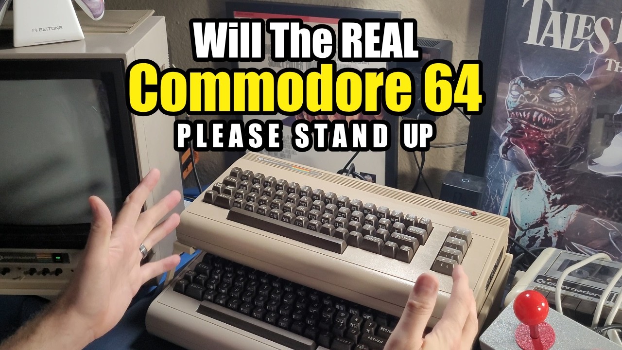 The Real Commodore 64? OG Bread Bin vs C64 Ultimate Side-by-Side