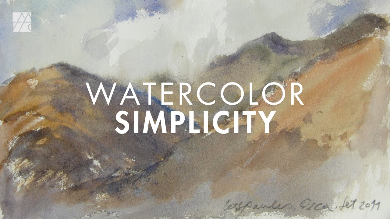 Learning from Manel Plana: Fresh, Glowing Watercolor Landscapes | Andy Evansen