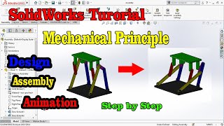 Basic Mechanical Mechanism SolidWorks Step by Step Tutorial by Technology Explore | Usman Chaudhary 543 views 1 year ago 12 minutes, 49 seconds