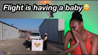 Flight Reacts Gender Reveal