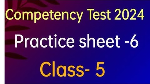 pseb competency based paper class 5th punjabi worksheet 6 test 2024 l fully solved #pseb #class5