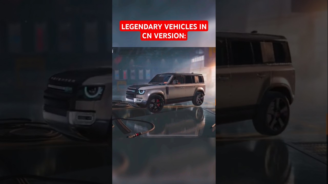 Legendary Vehicles in CODM Global Vs CN Server..🤯 