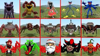 OLD AND NEW UPDATE: POPPY PLAYTIME, CAR EATER, THE BLOOP, THOMAS TRAIN, HOUSE HEAD IN GMOD !!