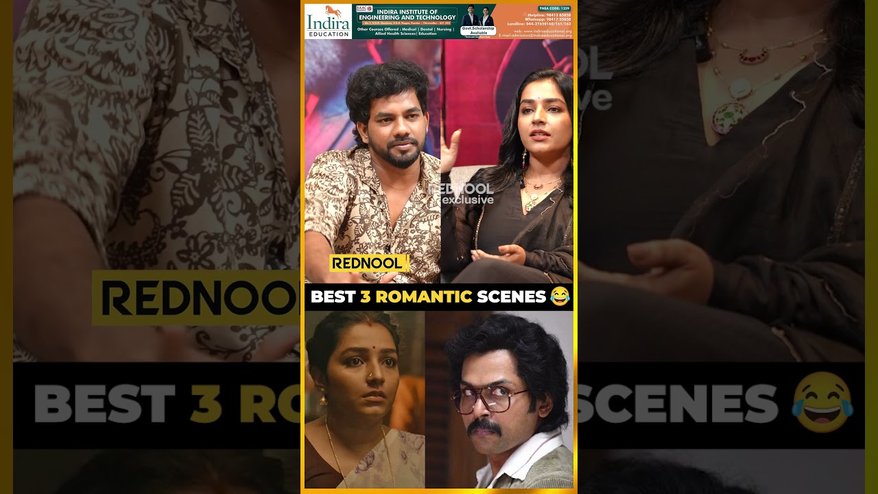 Best 3 Romantic Scenes 💕| Sardar 2 Movie Review #shorts