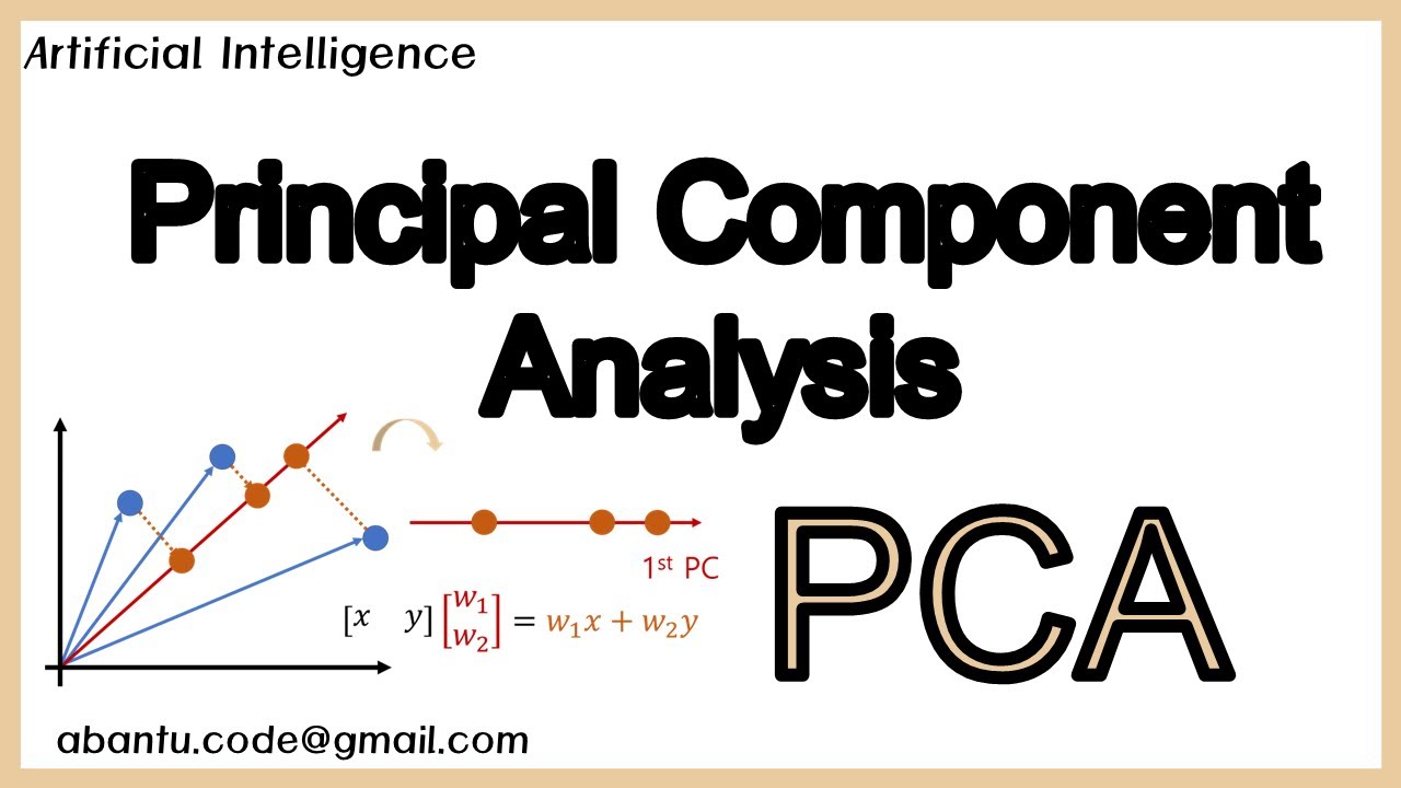 [Advanced AI 1] Principal Component Analysis (PCA) - YouTube
