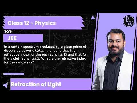 Video: Qual è il potere dispersivo di Prism?