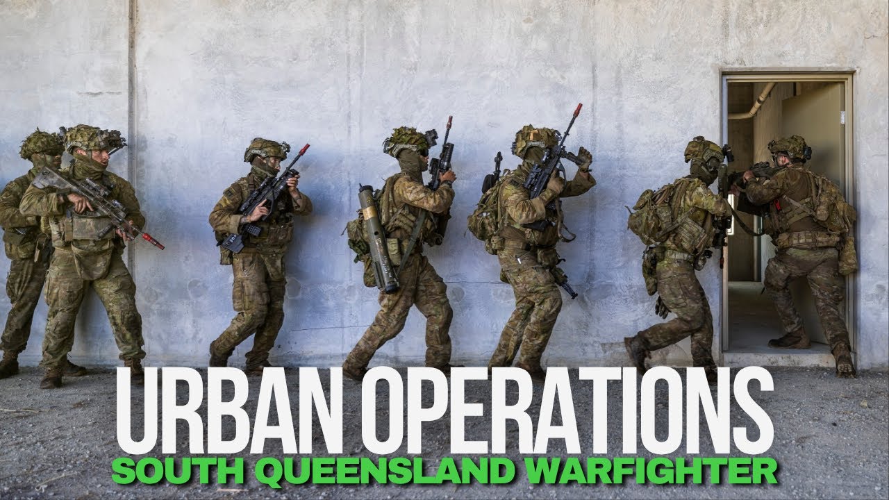 ADF | Urban operations central to South Queensland Warfighter - YouTube