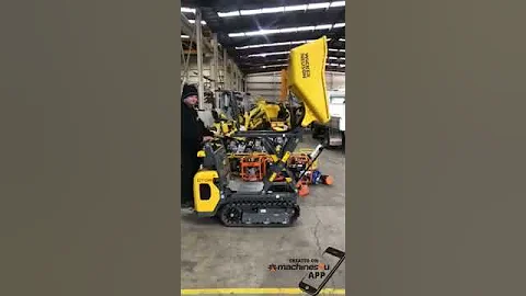 WACKER NEUSON DT08 DIESEL DUMPER