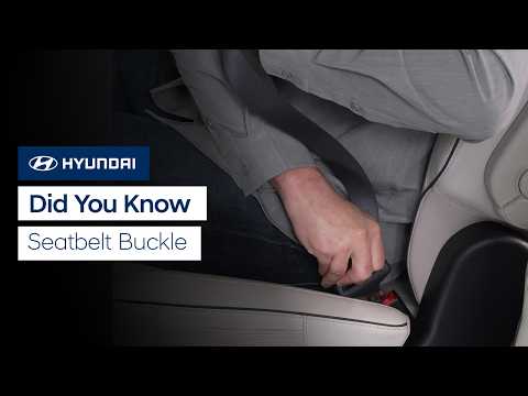 Did You Know: Seatbelt Buckle | Hyundai