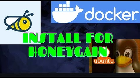 Install docker for honeygain on linux pc