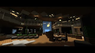 Minecraft Mansion showcase with Ray Tracing | Radiance Mod