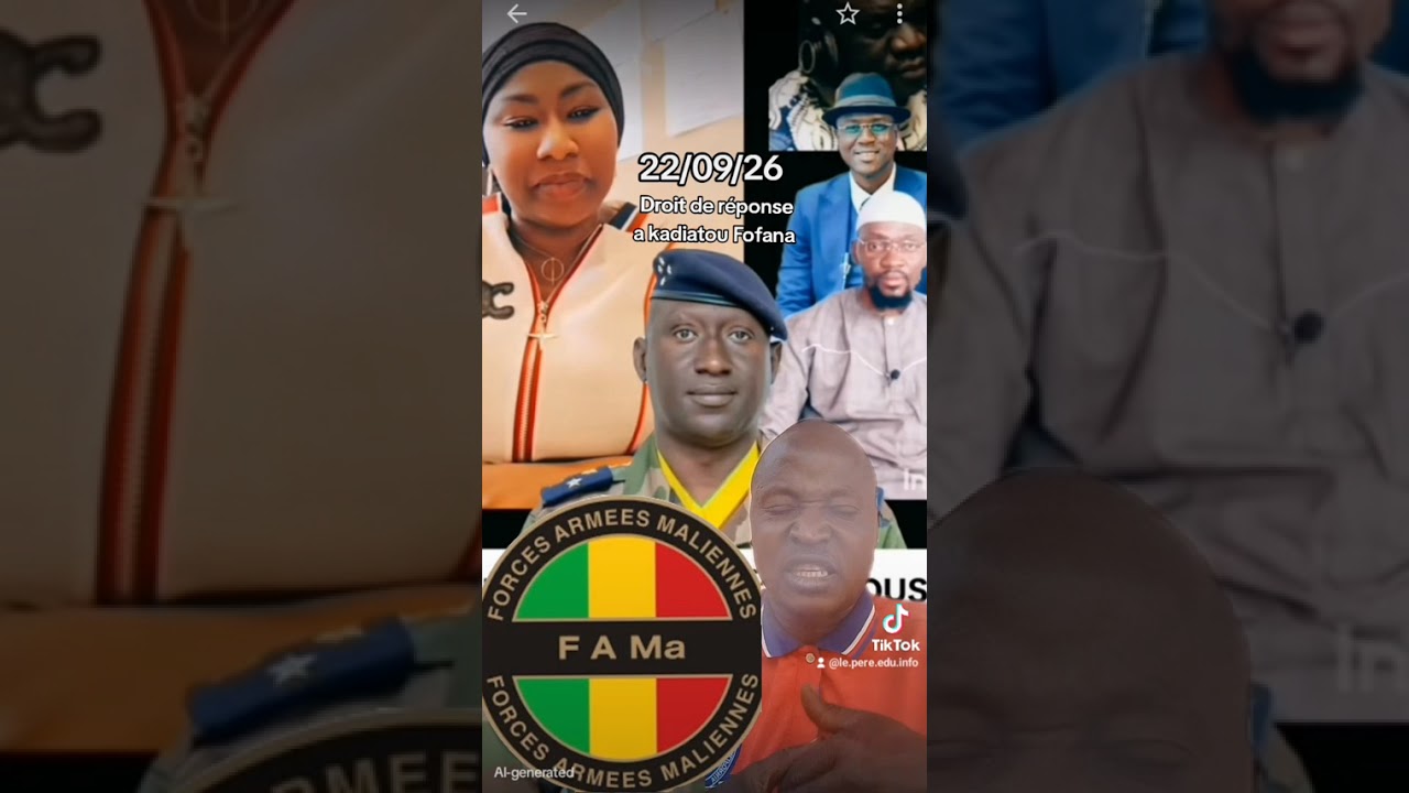 Droit de réponse au activiste kadiatou Fofana 