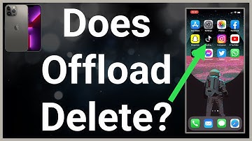 Does Offloading An App Delete It?