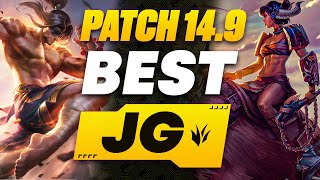 The BEST Junglers For All Ranks On Patch 14.9! LEE SIN PATCH | Season 14 Tier List League of Legends