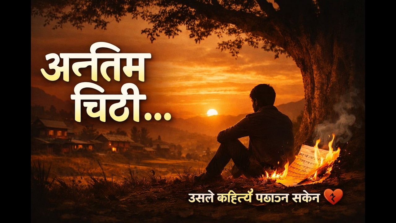 अन्तिम चिठि 🥺|New Nepali Story 2082