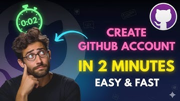 Create a GitHub Account in MINUTES and Start Coding TODAY!