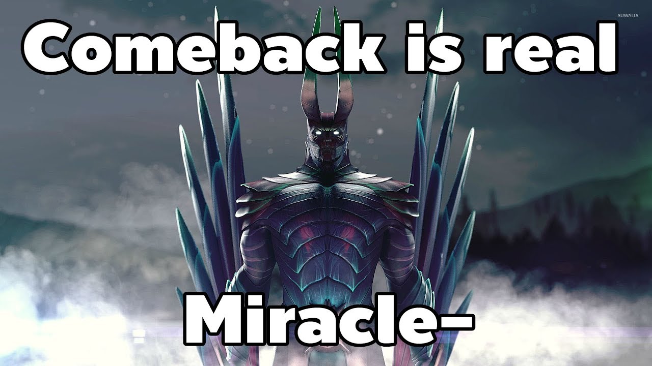 Miracle Terrorblade Comeback is real