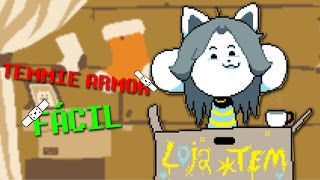Undertale - HOW TO GET TEMMIE ARMOR EASILY