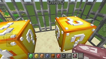 New Lucky Block Mod for Minecraft Pe/Be
