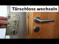 Zimmertür Einsteckschloss tauschen - Einfach erklärt!