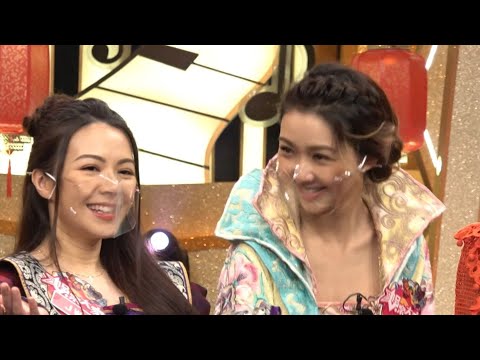 JW薛凱琪古裝造型現身《娛樂大家》 笑言遊戲考驗姊妹情