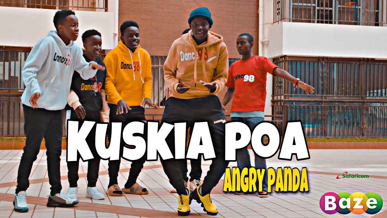 Kuskia Poa   Angry Panda Clan  Dance98  Official Video