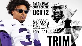 LaJohntay Wester REACTS To Dylan Edwards COMMIT To K State After Coach Prime “OCT12”🤯