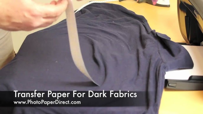 Transfer paper dark, How To Use T-Shirt Transfer Paper Step By Step At  Home