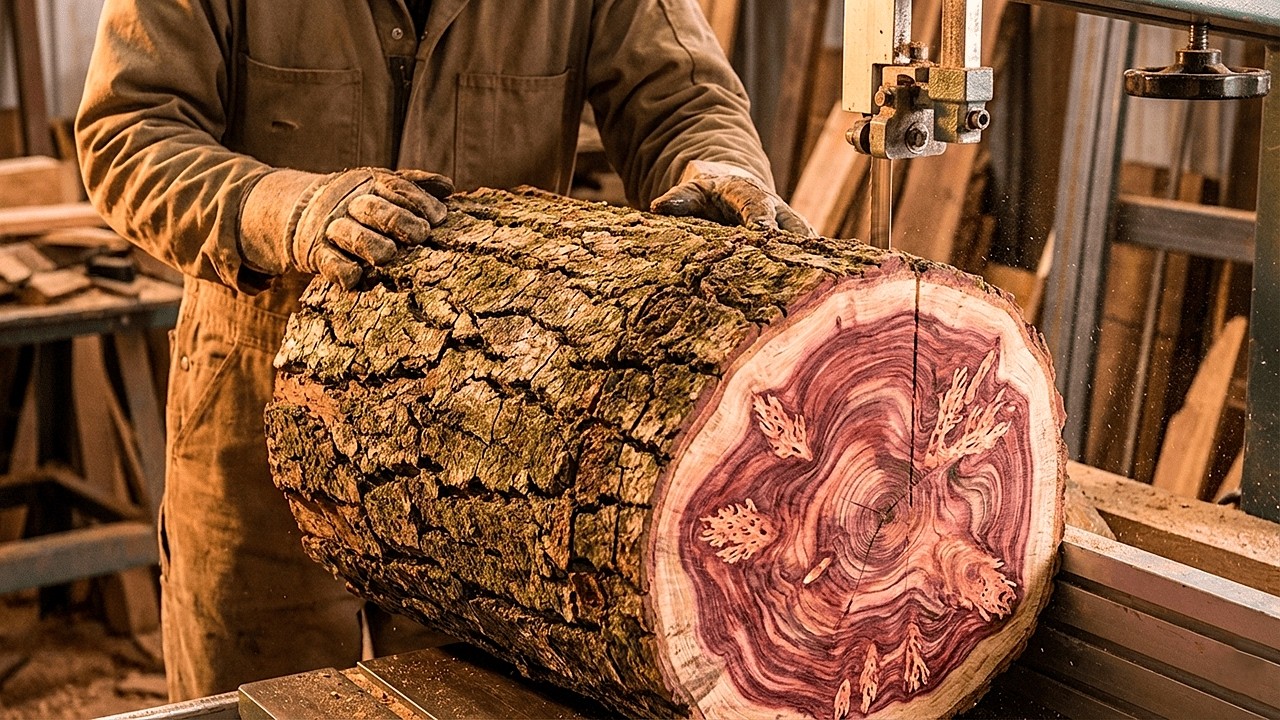 Smart Wood Recycling and Crafting Ideas: From Ugly Logs to Creating Stunning 3D Masterpieces!