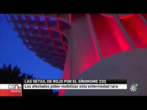 Las Setas, de rojo, por el Síndrome 22q