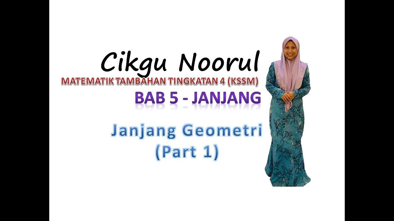 F4C5 | ADDMATH F4 KSSM | 4 | JANJANG | JANJANG GEOMETRI PART 1