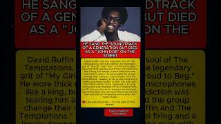 HE SANG THE SOUNDTRACK OF A GENERATION BUT DIED AS A "JOHN DOE" ON THE STREET #davidruffin