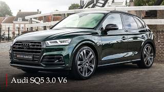 Azores Green Audi SQ5 3.0 V6 2018 Rijtest | Exclusive Swiss Cars