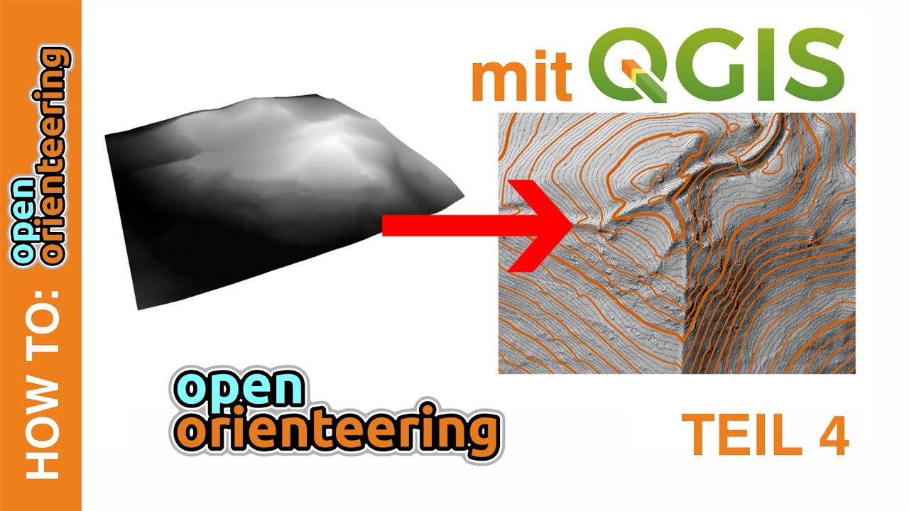 Openorienteering Mapper Teil 4: Höhenlinien als Objekt 102, 103 und 104 für OpenOrienteering ...