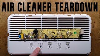 Teardown of a big HEPA air filter unit (with schematic)