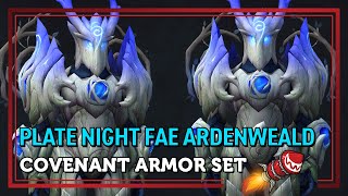 Plate Night Fae Ardenweald Covenant Armor Set - Shadowlands