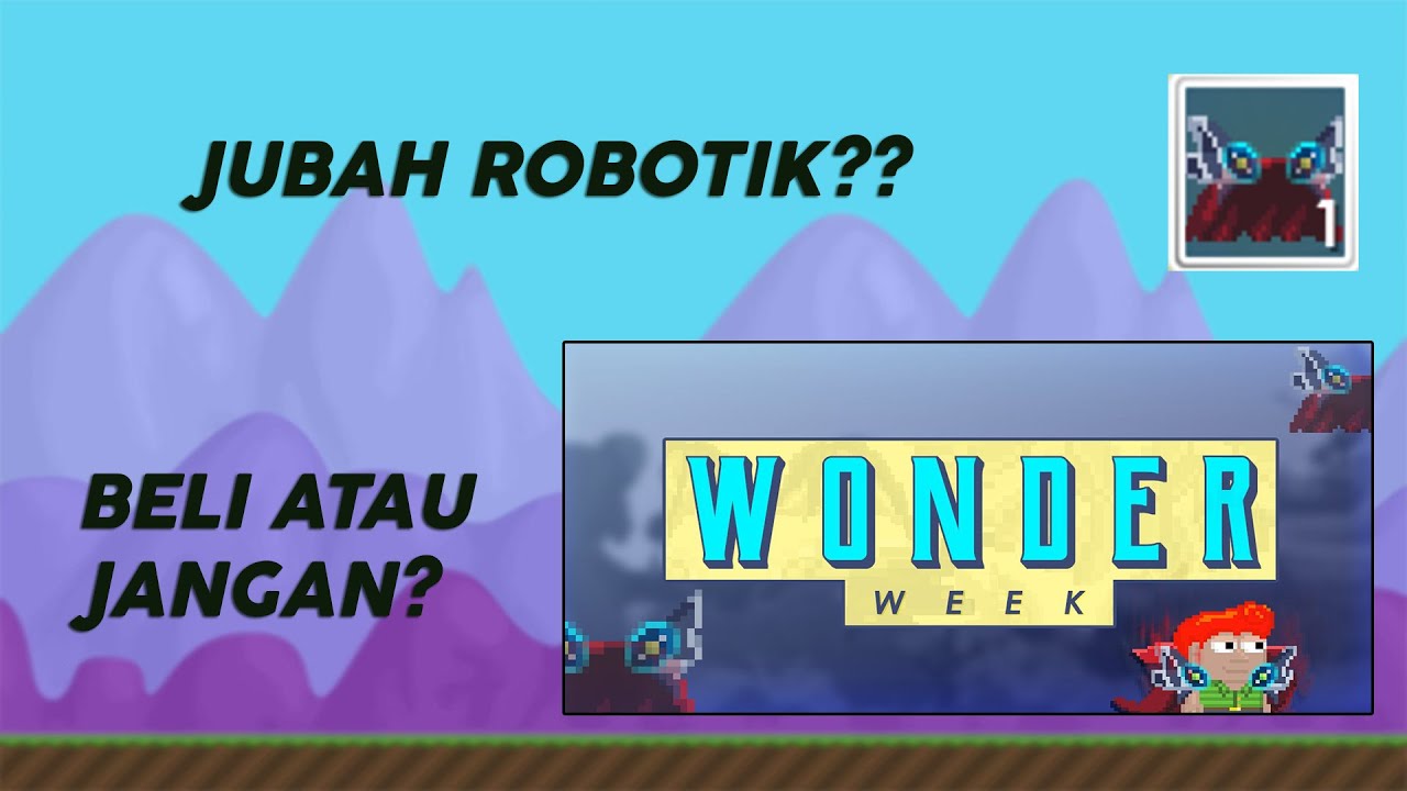 Review Robot Lord Cape - Wonder Week #4 | Growtopia Indonesia