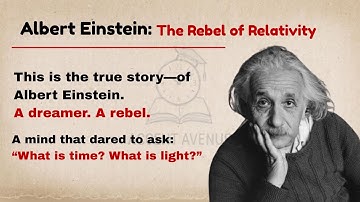Albert Einstein’s Story | Learn English Through Story 🔥 | English Listening Practice ✅ #learnenglish