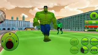 Incredible Monster Hero City Battle Rescue Mission | Green Monster Vs Monster Villains - GamePlay HD screenshot 4