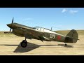 Curtiss P40 E1 Warhawk  против Ju52. Пилорама в работе