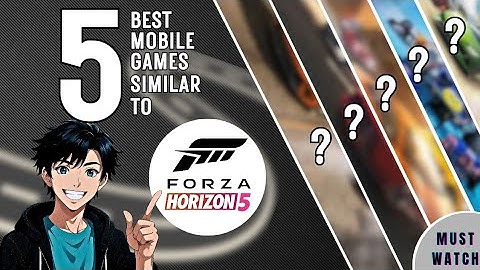TOP 5 BEST MOBILE GAMES SIMILAR TO FORZA HORIZON IN 2025