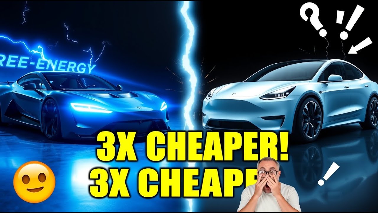 Maxwell’s Free-Energy Car vs Tesla Model Y: Why It’s Three Times Cheaper