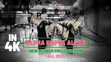 BEST AKA PROBATE OF 2025?! 💗💚 Alpha Psi Chapter at Tennessee State University| Alpha Kappa Alpha 