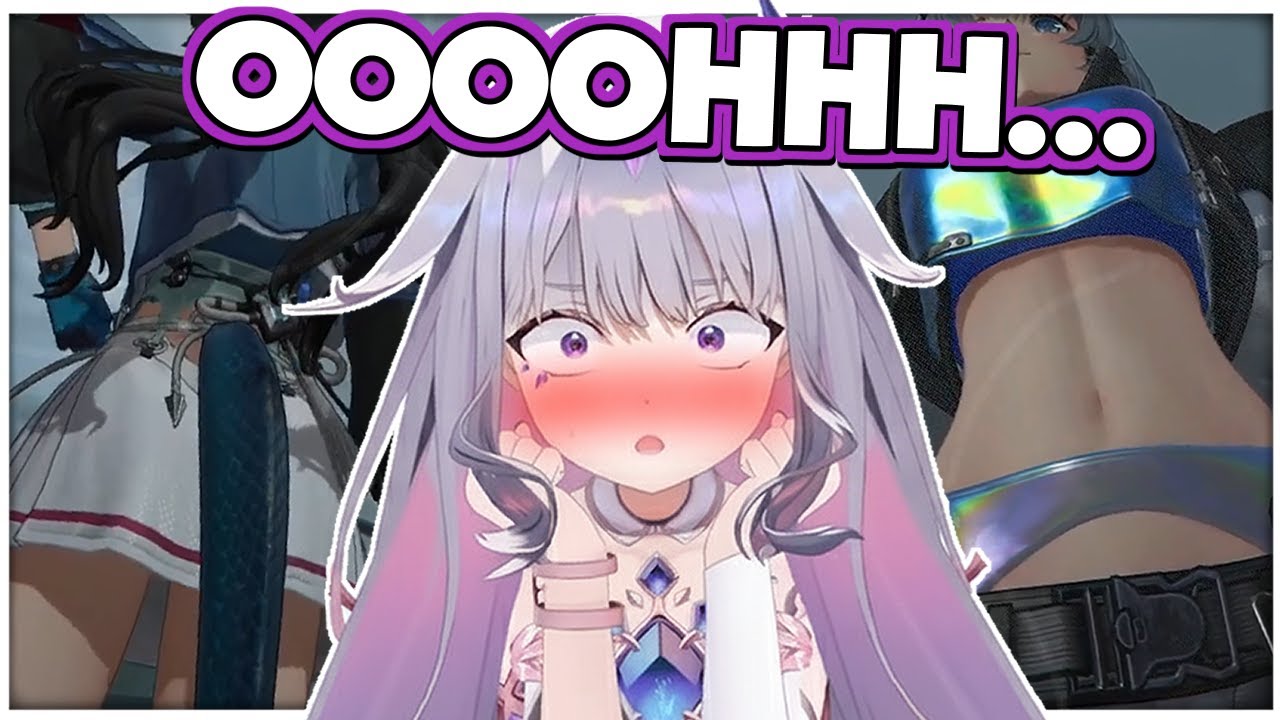 Biboo can't stop doing Quality Check of Arknight Enfield girls! 