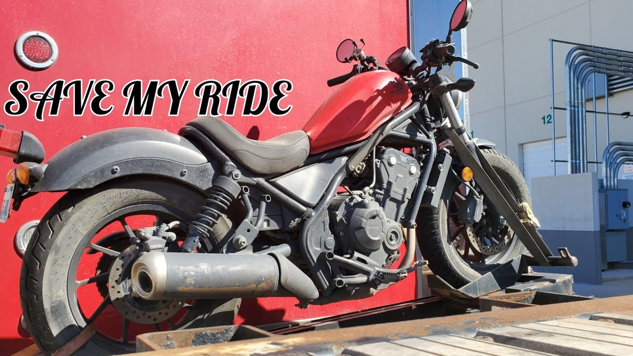 gas powered motorbike