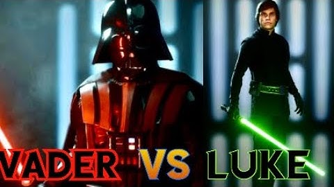 Battlefront 2 Hero Showdown Luke vs darth vader