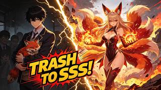 【FULL】From Trash To God! I Awakened An F-Rank Fox But She Evolved Into An SSS-Class Beast Waifu!