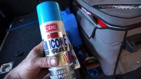 Silicone Spray Lubricate Drawer Sliders Tip